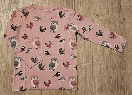 Tričko vtáčiky, lindex,98
