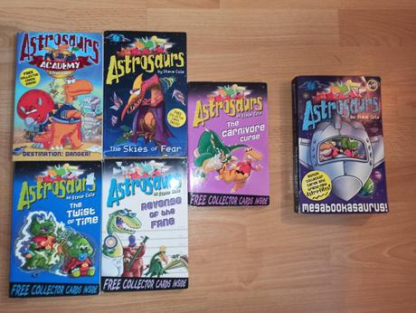 Steve cole - astrosaurs sada, 