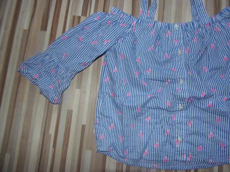 Košeľa na ramienka plameniak, 152