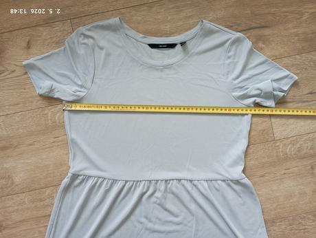 Sivomodré šaty s/m (už s poštou), vero moda,164