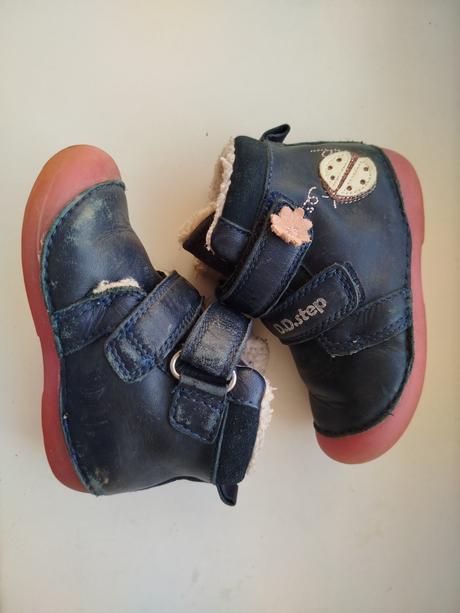 Dievčenské zimné topánky d.d.step, d.d.step,22