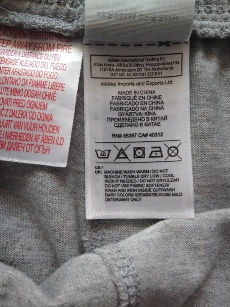 Teplákové kraťasy, adidas,152
