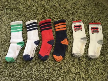 6pack farebne ponozky (4-5 yrs), gap,110