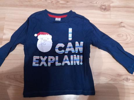 Vianocne tricko s dlhym rukavom, f&f,110