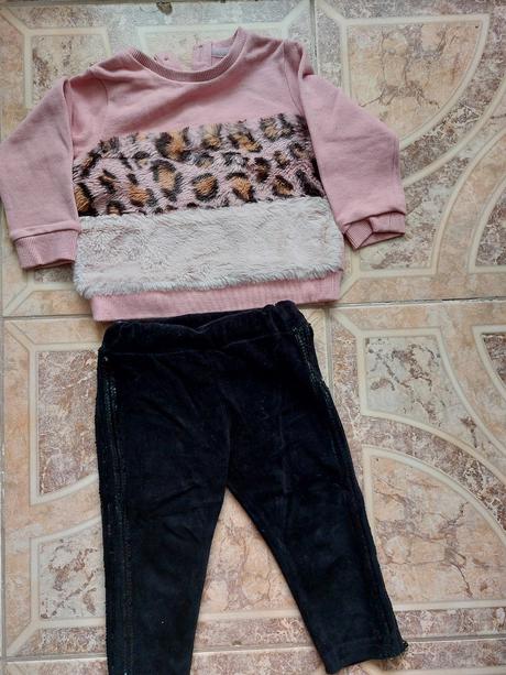 Komplet mikinka +teplaciky, f&f,80