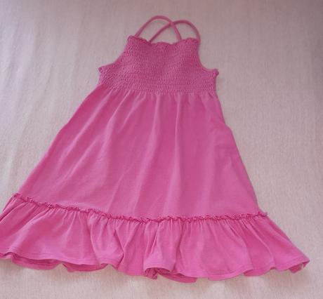 Šaty  letné  116, 110