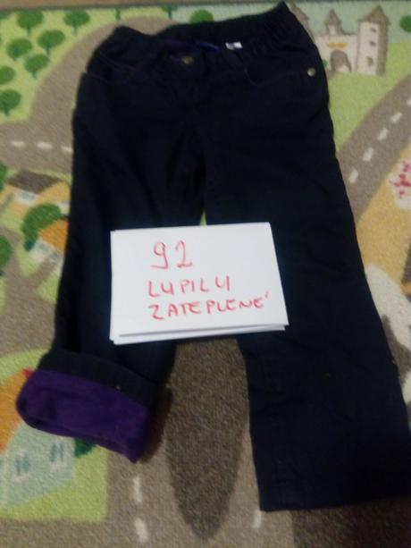 Zateplene nohavice, lupilu,92