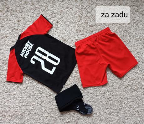 Dres mickey mouse, h&m 122/128, h&m,122