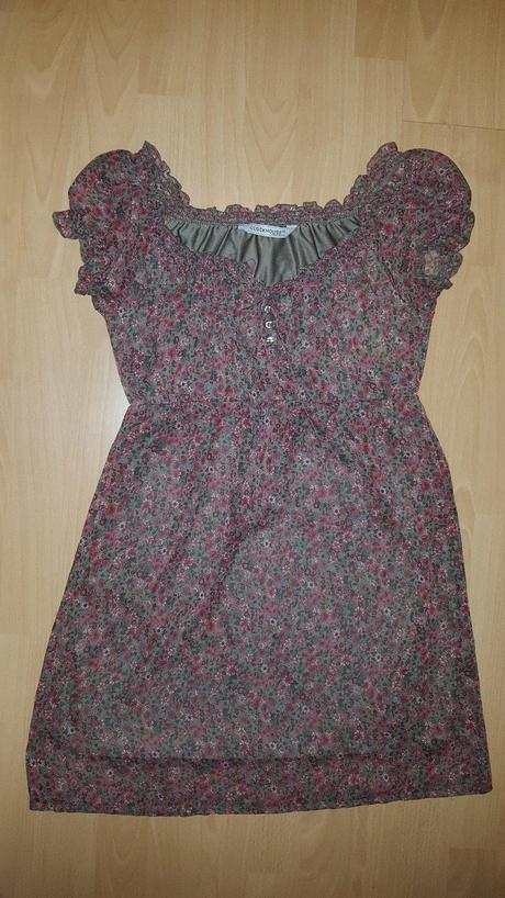 Kvetovaný top vel.m, clockhouse,m