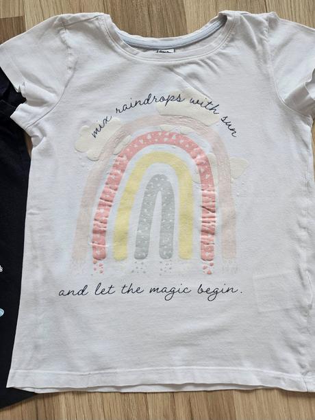 Tričká 2ks, f&f,128