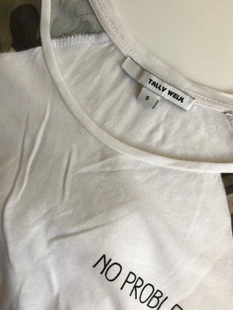 Krátke tričko (tally weijl), tally weijl,s