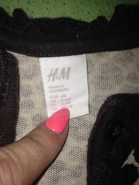 Leo svetrík, h&m,68