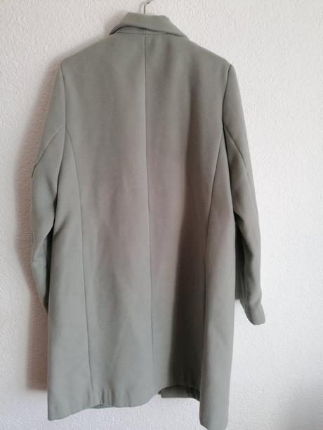 Sivý kabat, new look,40
