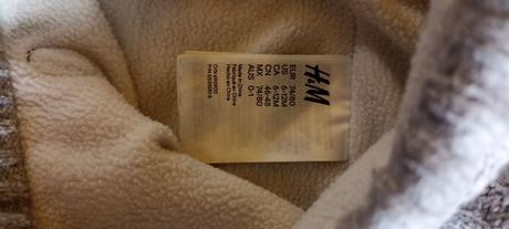 Zimná čiapka s rukavicami, h&m,74