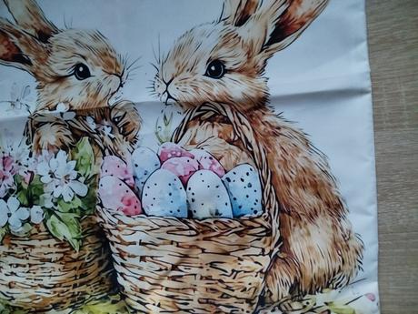 Vintage obliečka veľkonočná, 