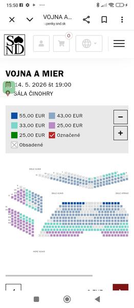 Aké lístky vybrať do Slovenského národného divadla?