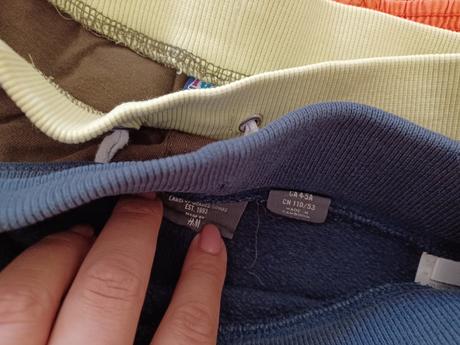 4x kraťasky 110 116, h&m,110