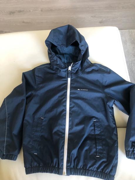 Detská chlapčenská bunda, quechua,122