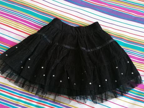 Sukňa s flitrami, topolino,104