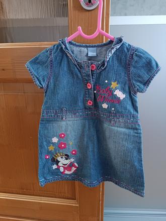 Mickey mouse šaty, 74
