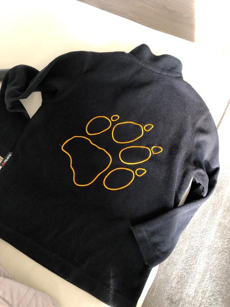 Flisová mikina zn. jack wolfskin, jack wolfskin,152