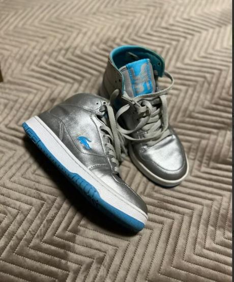 Kožené strieborné tenisky lacoste, veľkosť 36, lacoste,36