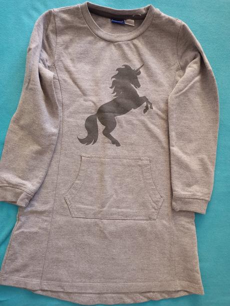 Mikinové šaty 110/116, lupilu,110