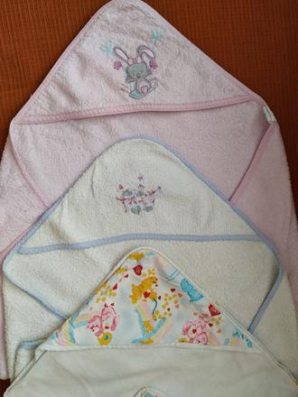 Osušky pre bábätko 3 ks,