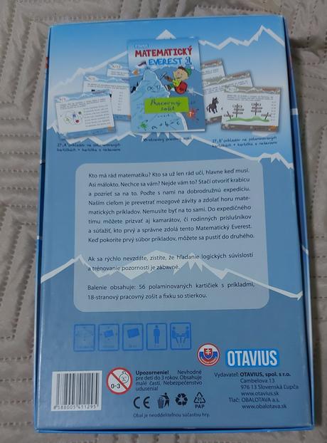 Matematický everest - logická hra pre deti , vek 7, 