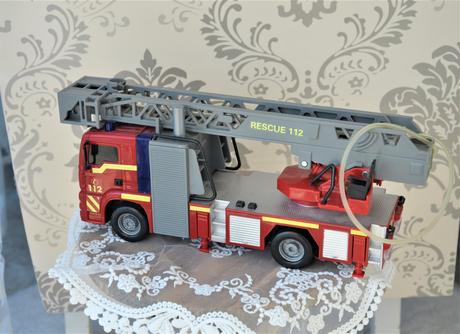 Veľké hasičské auto,