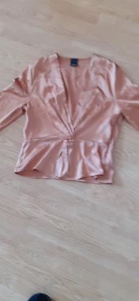 Hodvabná košela, pinko,38