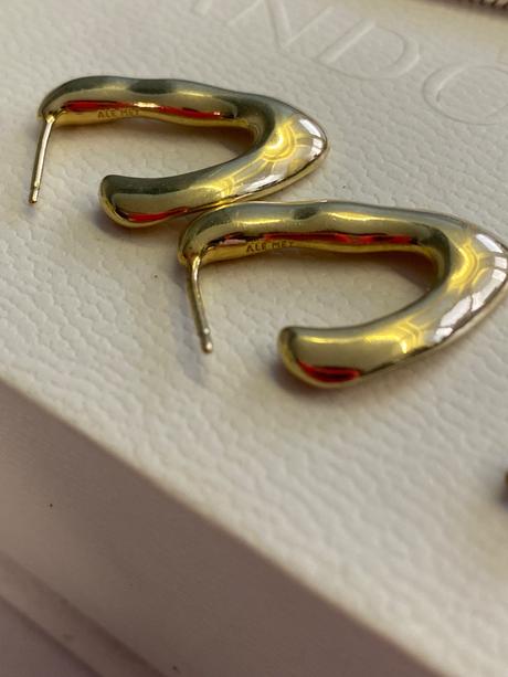 Pandora pozlatene naušnice, pandora