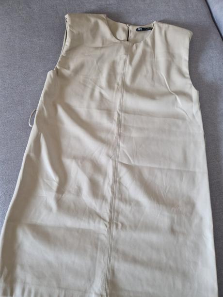 Zara-koženkové šaty         2+1 zadarmo, zara,m