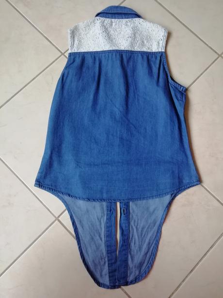 Rifľová košeľa / blúzka tally weijl, v. 34, tally weijl,34