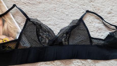 Dámska sexu čipkovaná podprsenka, h&m,xs