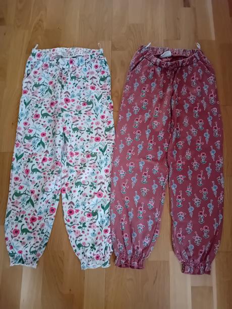 Voľné nohavice 2ks, c&a,140