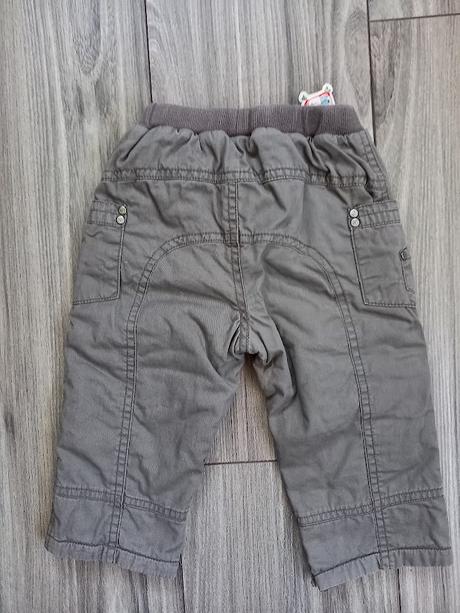 Zimné zateplené nohavice-top stav, 80