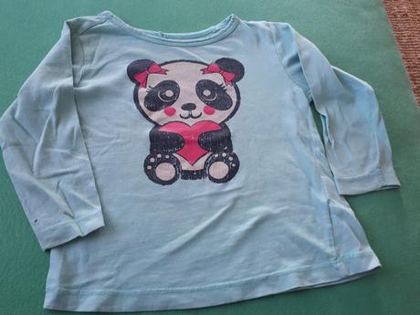 Bavlnene tricko - macko so srdieckom, 92