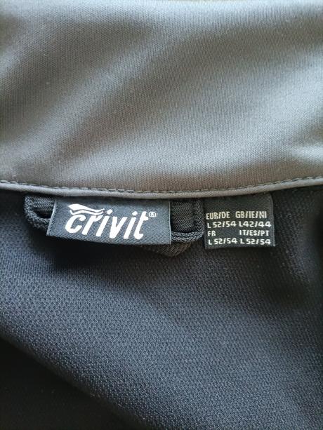Bunda top softshellová., crivit,l