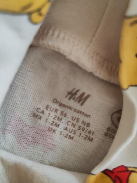 Nohavičky h&m, disney,56
