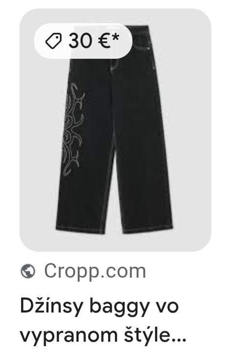 Cropp baggy siroke rifle nove, xl