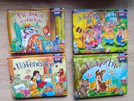 4 knihy, rozprávky,