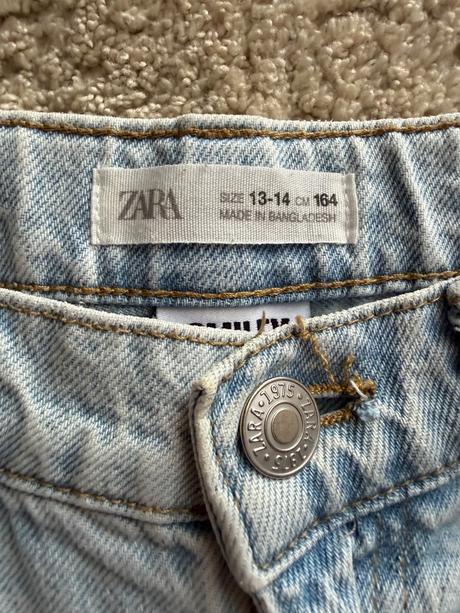 Detske riflove kratasy zara, zara,164