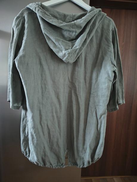 Italy ľanový ľahký cardigan, 