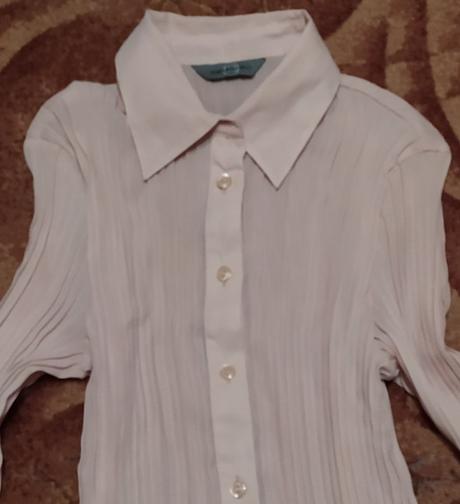 Ruzova plisovana bluzka amaranto, 40