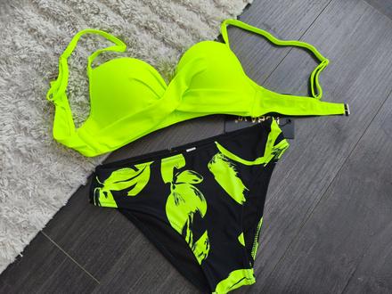 Dvojdielne plavky s prehozom, s