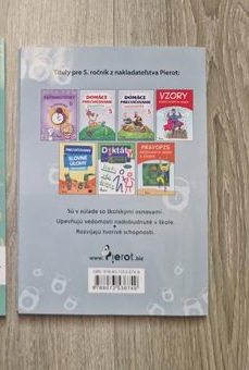 Diktáty a doplnovacky + matematika pre 5.roc.,