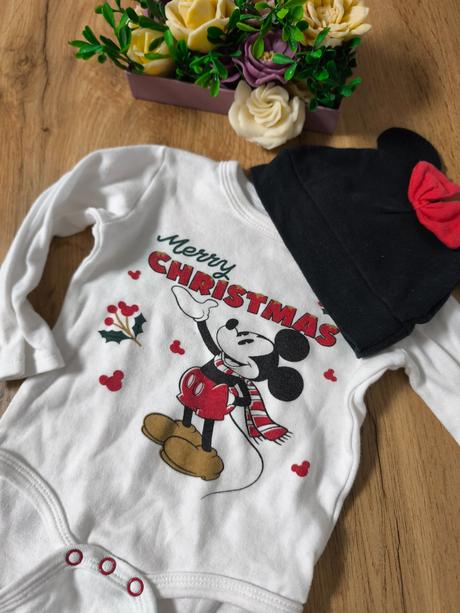 Disney body + čiapka, disney,68