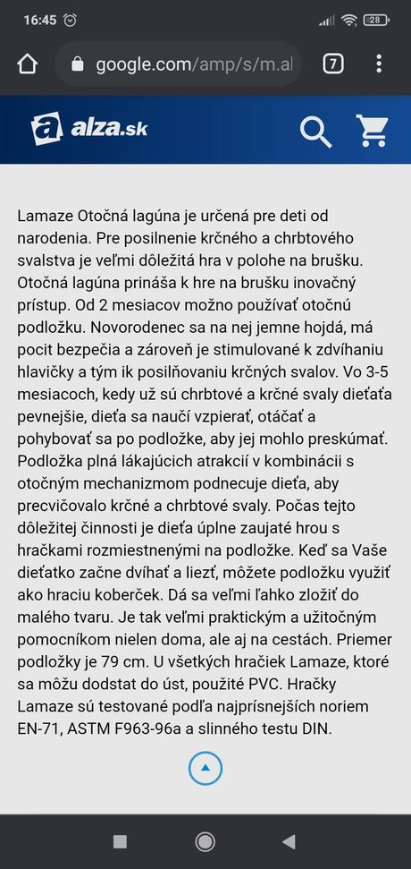 Otočná podložka/hracia deka, 