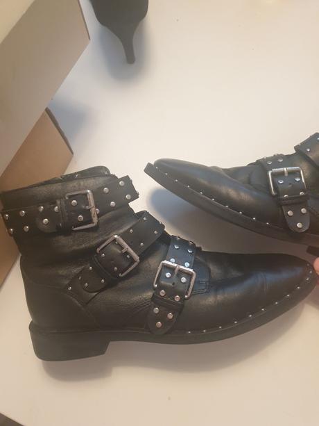 Kotnicky kožené stradivarius, stradivarius,39